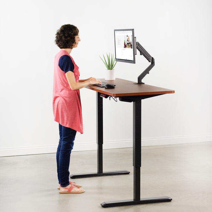 Standing Desk Control Type with Black Base (60” x 24”)