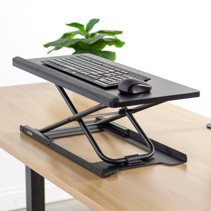 Keyboard and Mouse Riser Sit Stand Workstations