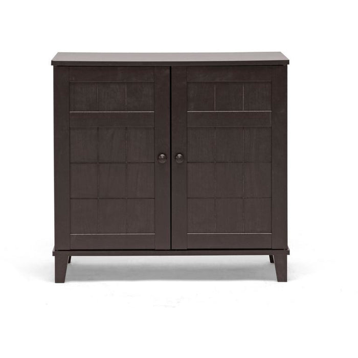 Glidden Transitional Wood Shoe Cabinet