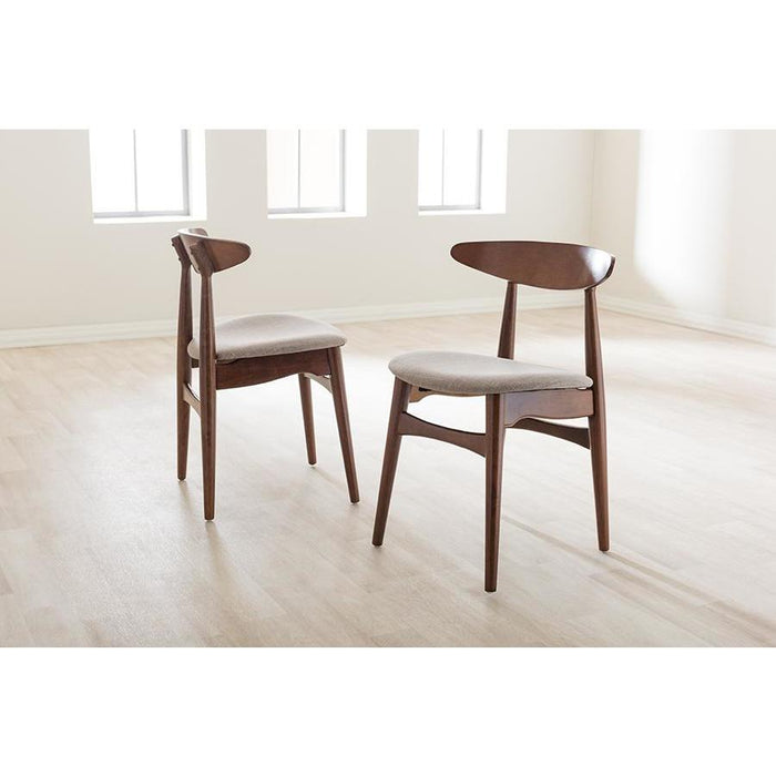 Flora Mid-Century (Set of 2) Dining Chair