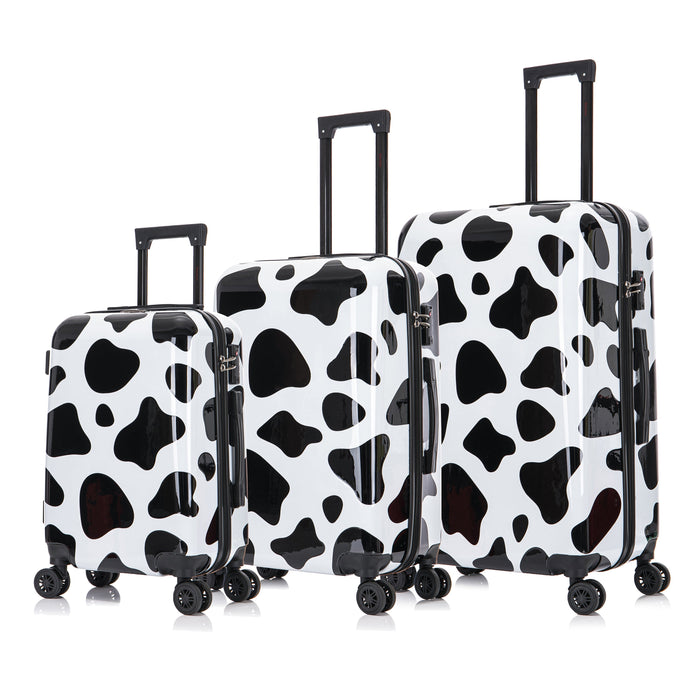 InUSA PRINTS Lightweight Hardside Spinner Suitcase Luggage Collection (individual & sets)