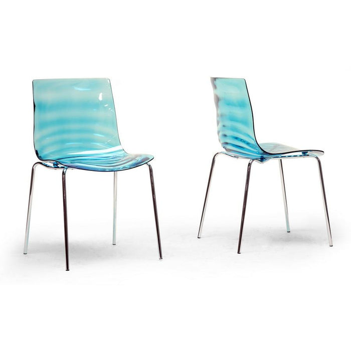Marisse Contemporary (Set of 2) Plastic Dining Chair