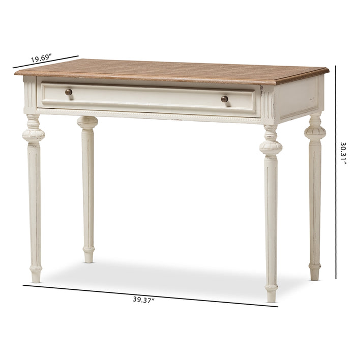 Marquetterie French Provincial Desk