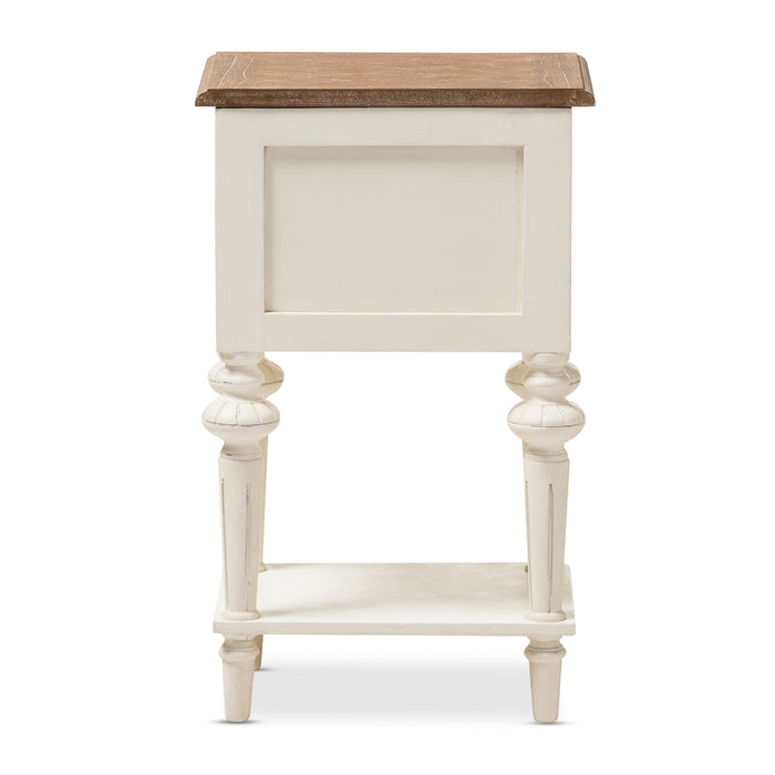 Marquetterie French Provincial (2-Drawer) Nightstand
