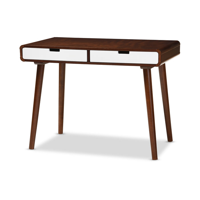 Casarano Mid-Century (2-Drawer) Writing Desk