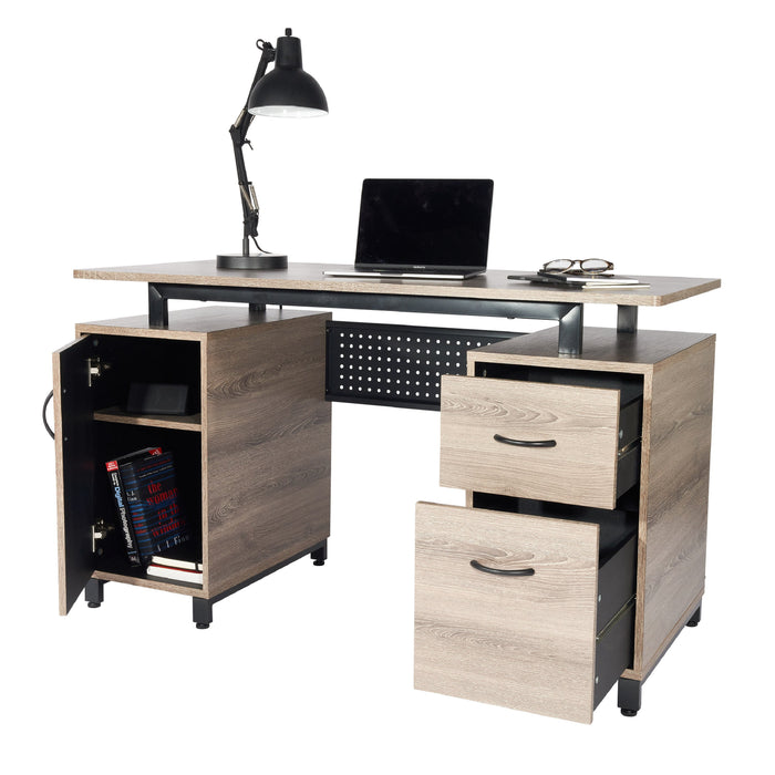 Techni Mobili Modern (2-Drawer) Computer Desk