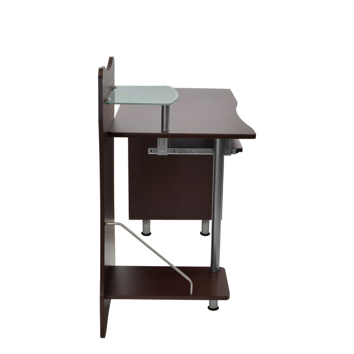 Techni Mobili Stylish Modern Computer Desk w/ Storage