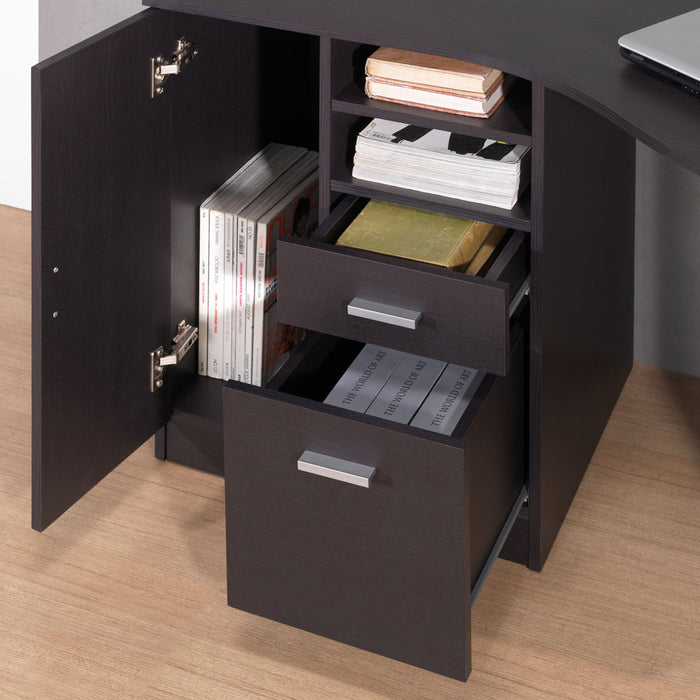Techni Mobili Modern (1-Drawer) Office Desk
