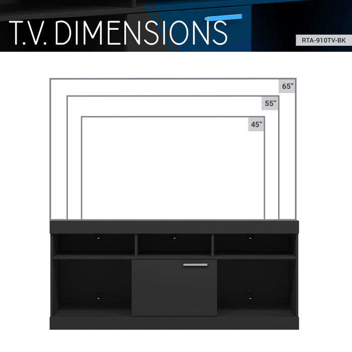 Techni Mobili Entertainment Stand for TV Screens Up to 65"