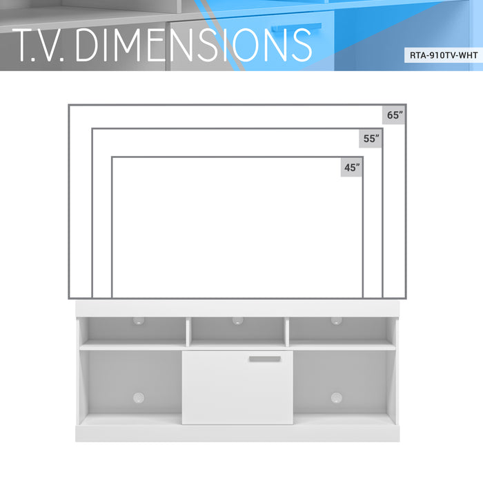 Techni Mobili Entertainment Stand for TV Screens Up to 65"