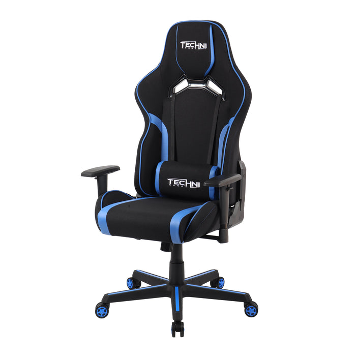Techni Sport Fabric Upholstery Gaming Chair