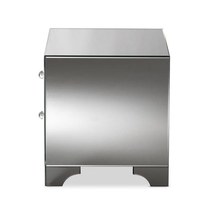 Farrah Glam Style (2-Drawer) Nightstand