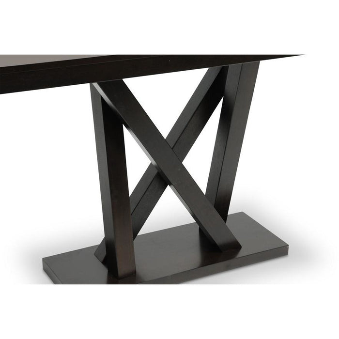 Everdon Transitional Wood Console Table