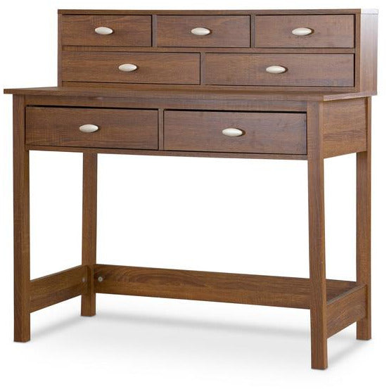 McKinley Contemporary (7-Drawer) Wood Desk