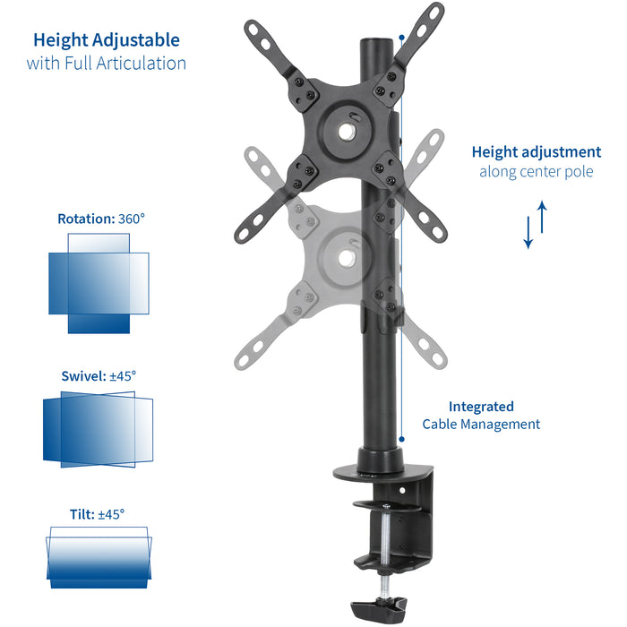 Single Monitor Desk Mount