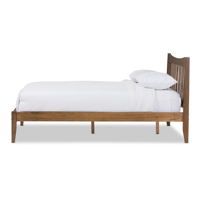 Edeline Contemporary Wood Platform Bed