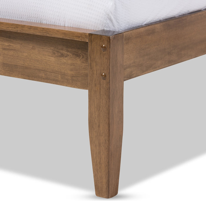 Edeline Contemporary Wood Platform Bed