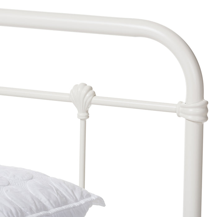 Mandy Vintage Industrial Metal Platform Bed