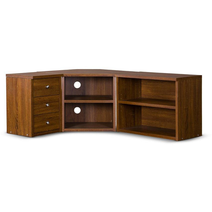 Commodore Contemporary Wood TV Stand