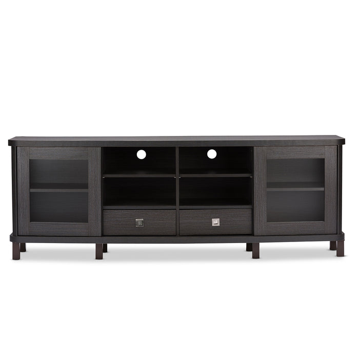 Walda Contemporary (2-Drawer) Wood TV Cabinet