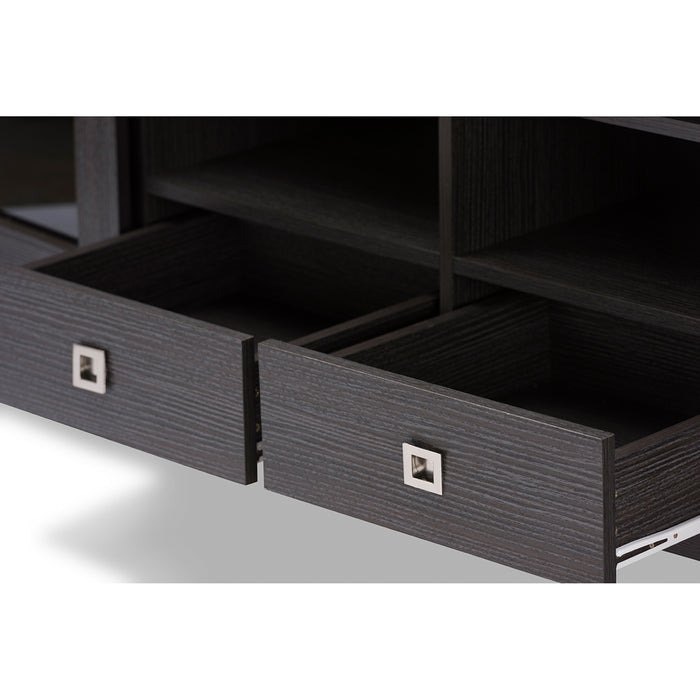 Walda Contemporary (2-Drawer) Wood TV Cabinet
