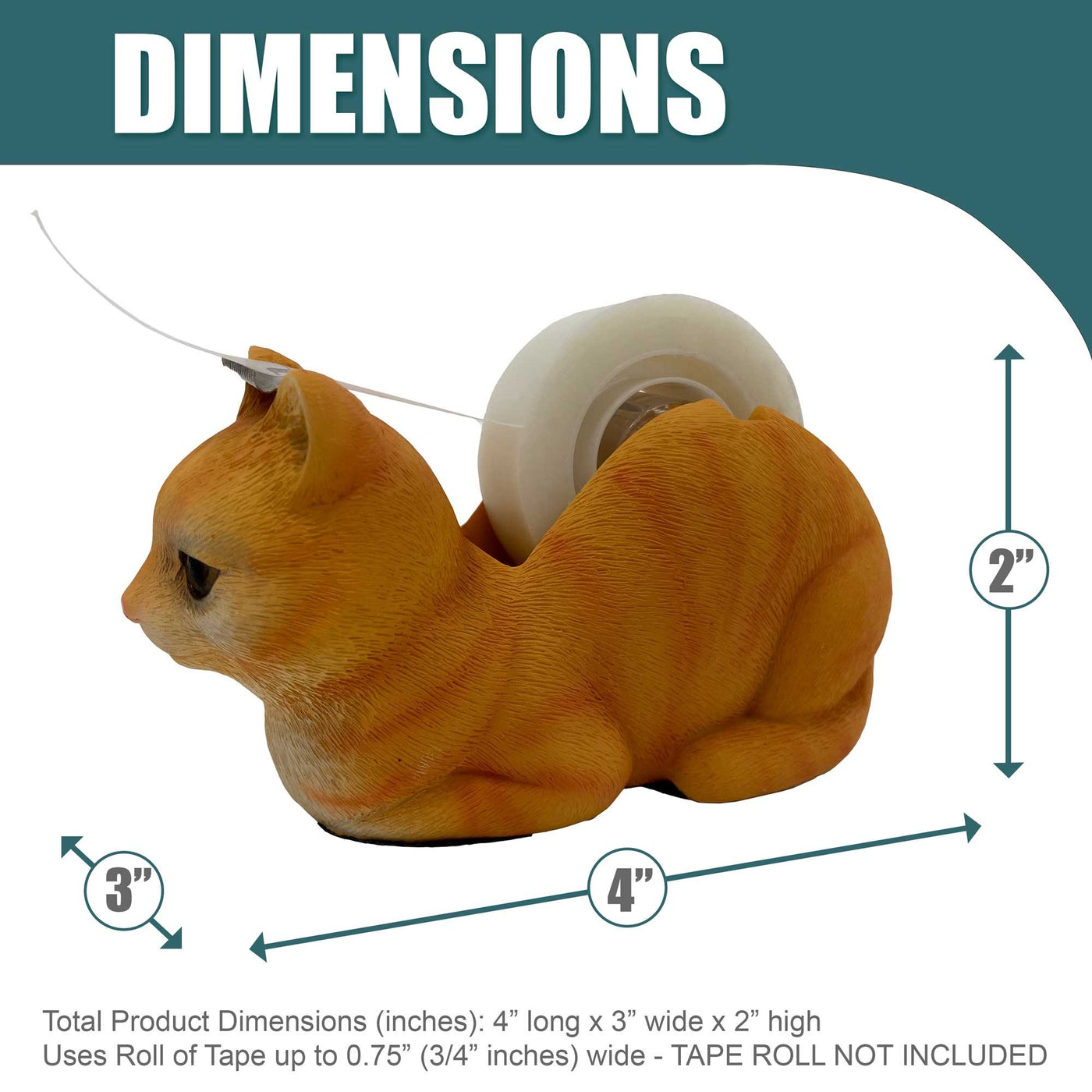 Cute Animal Tape Dispensers —