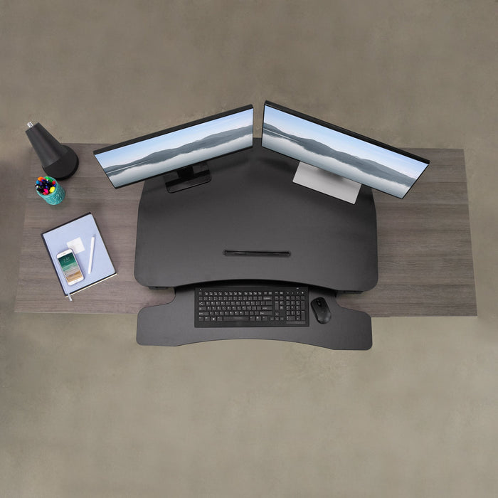 Height Adjustable Desk Converter ("36)