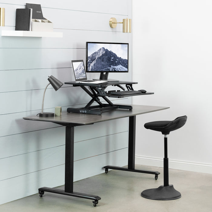 Small Height Adjustable Desk Converter (30")