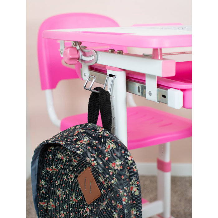 Kids' Height Adjustable Desk and Chair