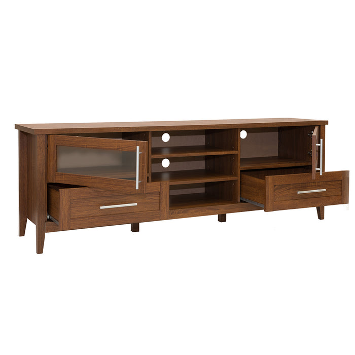 Techni Mobili Contemporary (2-Shelves 2-Drawers) TV Stand