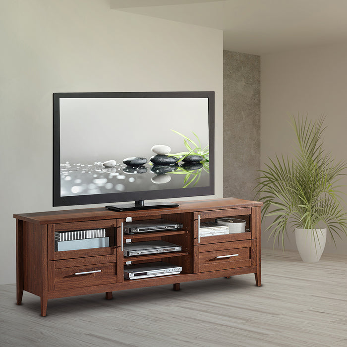 Techni Mobili Contemporary (2-Shelves 2-Drawers) TV Stand